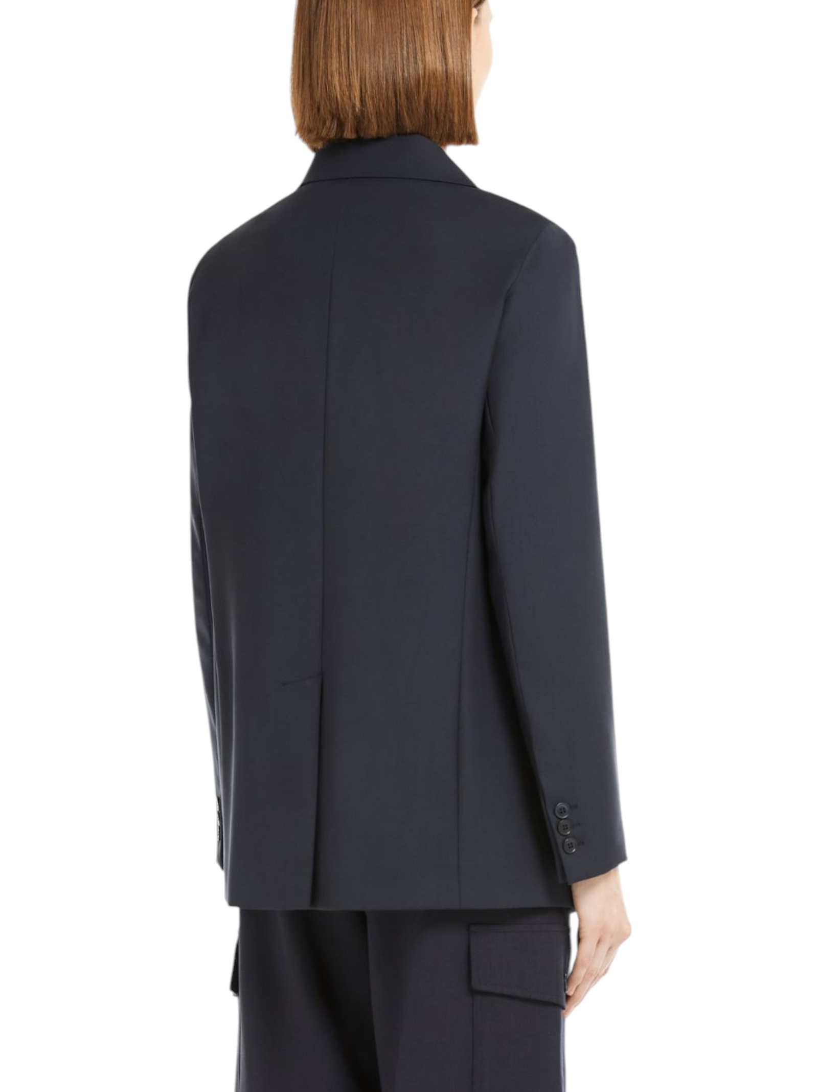 ジャケット Max Mara Giacca Monopetto In Lana Giacca monopetto in lana, blue jeans | 